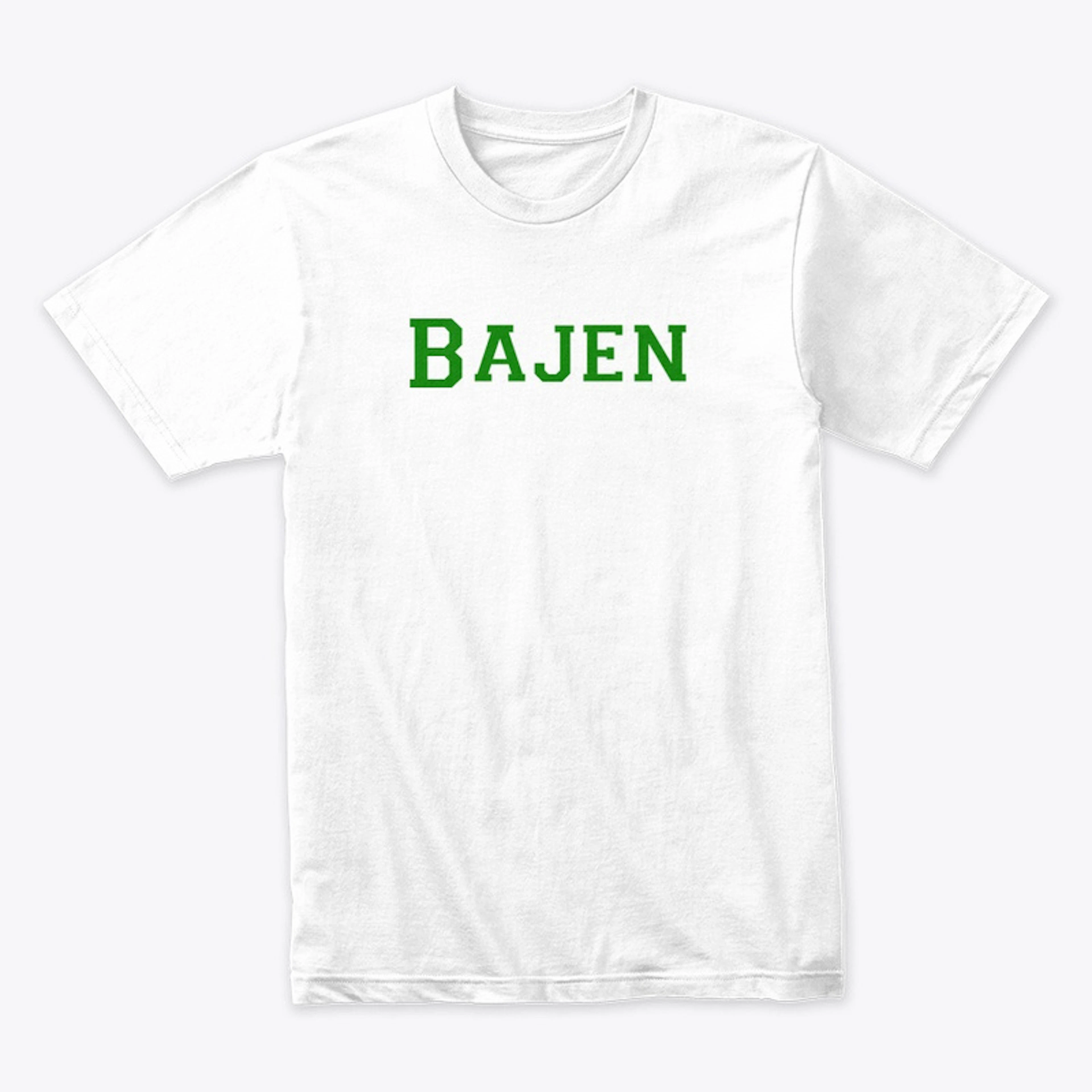 T- shirt- Bajen vit/Grön