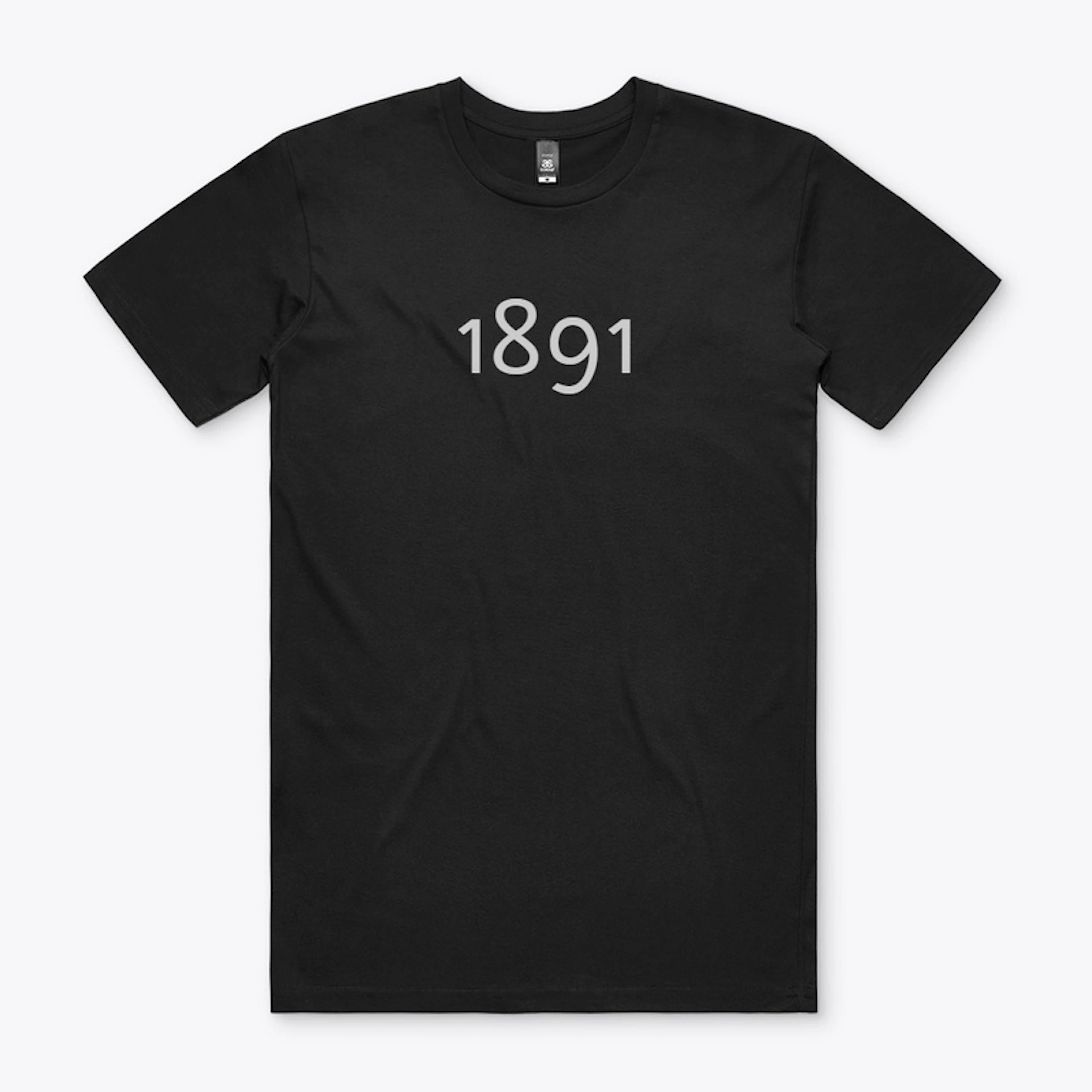 T-shirt- 1891 Svart/Grå