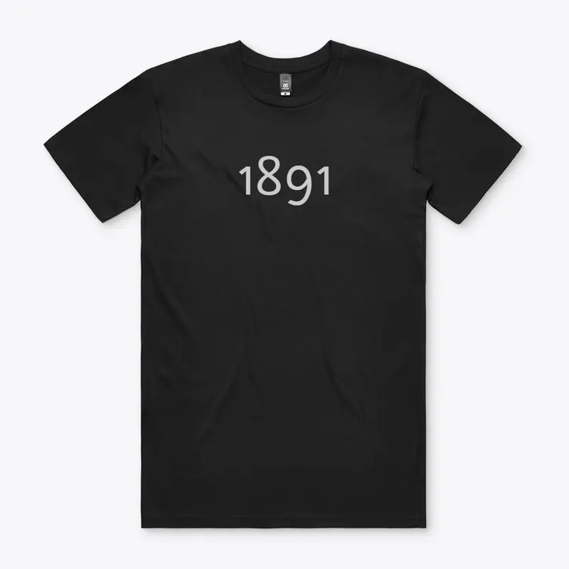 T-shirt- 1891 Svart/Grå